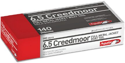 Aguila Ammunition 6.5 Creedmoor 140-Grain Rifle Ammunition - 20 Rounds