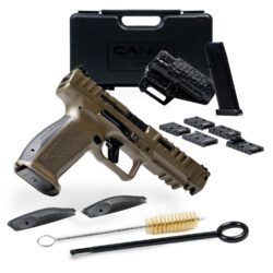 Canik SFX Rival Patriot Brown 9mm 18 Round Pistol Bundle