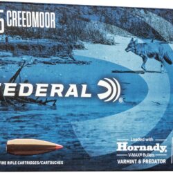 Federal Premium Varmint and Predator 6.5 Creedmoor 95-Grain Centerfire Rifle Ammunition