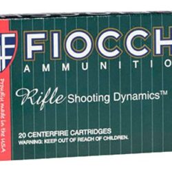 Fiocchi Rifle Shooting Dynamics Pointed Soft Point Centerfire Rifle Ammunition