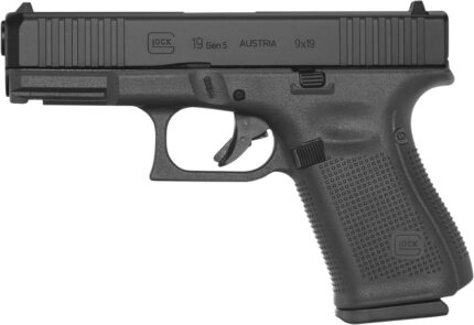 GLOCK 19 - G19 Gen5 9mm Semiautomatic Pistol