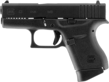 GLOCK G43 9mm Semiautomatic Pistol