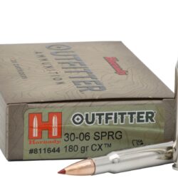 Hornady 30-06 Winchester 180-Grain CX Outfitter Ammunition - 20 Rounds