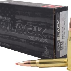 Hornady Black 308 Winchester 155-Grain A-MAX Rifle Ammunition - 20 Rounds