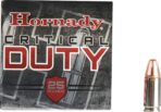 Hornady Critical Duty 9mm +P Luger 124-Grain FlexLock Ammunition - 25 Rounds