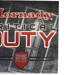 Hornady Critical Duty 9mm +P Luger 124-Grain FlexLock Ammunition - 25 Rounds