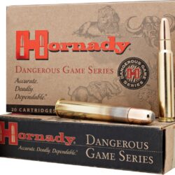 Hornady Dangerous Game 500 Nitro Express 570-Grain Rifle Ammunition - 20 Rounds