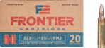 Hornady Frontier .223 Remington 55-Grain Centerfire Rifle Ammunition - 20 Rounds