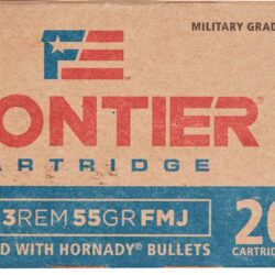 Hornady Frontier .223 Remington 55-Grain Centerfire Rifle Ammunition - 20 Rounds