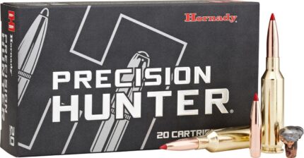 Hornady Precision Hunter ELD-X 6mm Creedmoor 103-Grain Rifle Ammunition - 20 Rounds