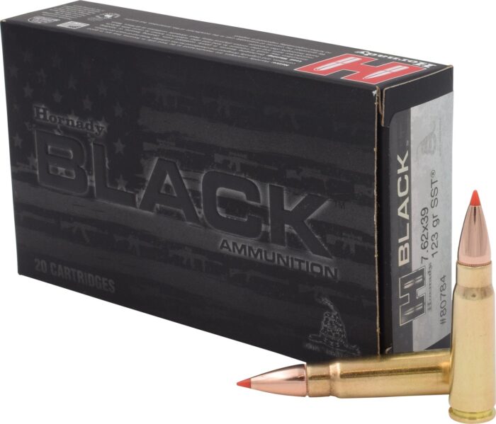 Hornady SST® BLACK™ 7.62 x 39 123-Grain Rifle Ammunition - 20 Rounds