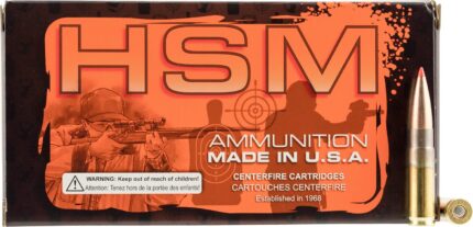 HSM Match .300 Blackout 208-Grain Subsonic A-Max Centerfire Rifle Ammunition