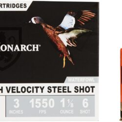 Monarch High Velocity Waterfowl 12 Gauge Shotshells - 25 Rounds