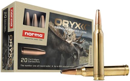 Norma USA Oryx .30-06 Springfield 180-Grain Rifle Ammunition - 20 Rounds