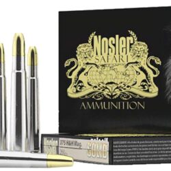 Nosler Safari SD .470 Nitro Express 500-Grain Centerfire Rifle Ammunition - 10 Rounds