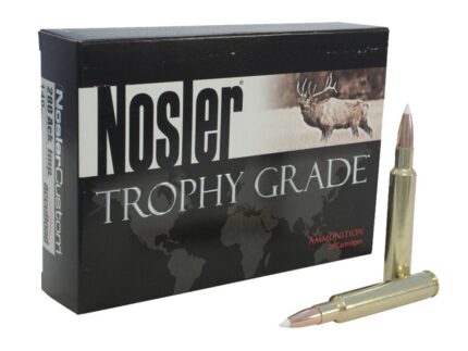 Nosler Trophy Grade AccuBond Centerfire Rifle Ammunition