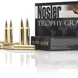 Nosler Trophy Grade Long Range Centerfire Rifle Ammunition