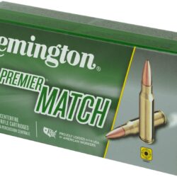 Remington Premium Match .223 Remington/5.56 NATO Boat Tail Hollow Point Rifle Ammunition