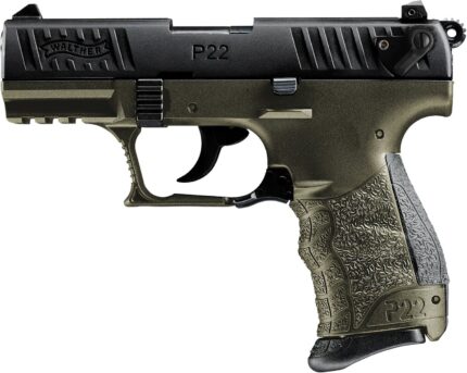 Walther Arms P22 Q OD Green .22 LR Pistol