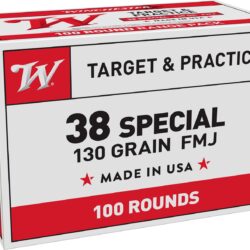 Winchester .38 Special 130-Grain Centerfire Handgun Ammunition - 100 Rounds