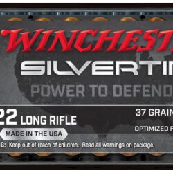 Winchester Silvertip .22 LR 37-Grain Rimfire Rifle Ammunition - 20 Rounds