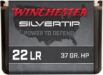 Winchester Silvertip .22 LR 37-Grain Rimfire Rifle Ammunition - 20 Rounds