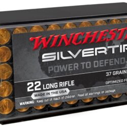 Winchester Silvertip .22 LR 37-Grain Rimfire Rifle Ammunition - 20 Rounds