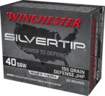 Winchester Silvertip .40 S&W 155-Grain Ammunition - 20 Rounds