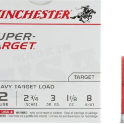 Winchester Target Load 12 Gauge 8 Shotshells - 25 Rounds