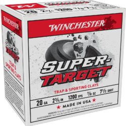 Winchester Target Load 20 Gauge 7.5 Shotshells - 25 Rounds