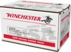 Winchester USA .223 Rem 55-Grain Full Metal Jacket Ammunition - 200 Rounds