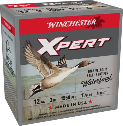 Winchester Xpert Hi-Velocity Steel 12 Gauge Shotshells - 25 Rounds