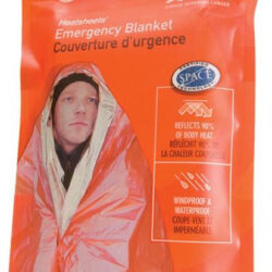 Adventure Medical Kits Emergency Blanket 1 Person, 56"x84", Orange/Silver