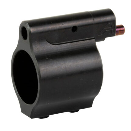 Aero Low Profile Adjustable Gas Block, Black, For AR-15 w/ 0.75" Barrel