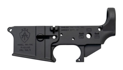 Ambush Tactical Stripped AR-15 Lower Receiver, Multi-Cal, Black