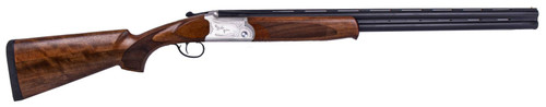 ATI Cavalry 28 Ga, 2.75" Chamber 26" Barrel, Silver Rec, Walnut Furniture, 2rd