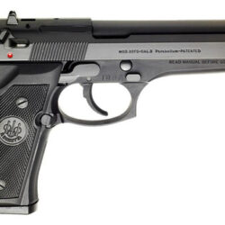 Beretta 92FS 9mm, 4.9" Barrel, Black, 3-Dot Sights, 15rd