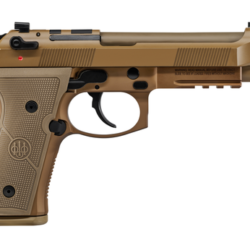 Beretta M9A4 G Centurion 9mm, 4.7" Barrel, Flat Dark Earth Cerekote, Tritium Sights, Decocker, Front Picatinny Rail, 2x18rd