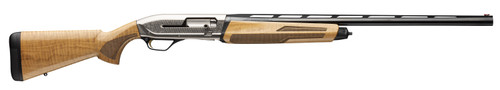 Browning Maxus II Ultimate 12 Ga, 3" Chamber 28" Barrel, Nickel Rec, Maple Stock, 4rd