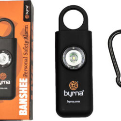 Byrna Banshee Personal Safety Alarm, 130db Alarm, Black