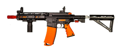 Byrna Mission 4 Kinetic Rifle Bundle, Safety Orange, No Pepper, C02 & Projectiles Included