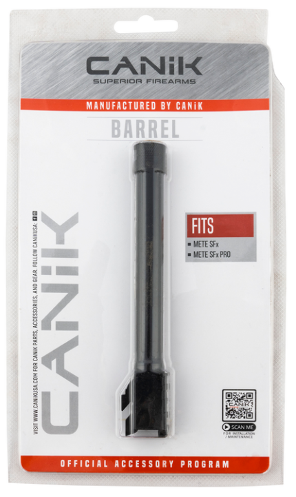 Century Mete SFX 9mm Black Steel Fluted/Threaded Match Grade Barrel Fits Mete, SFX Mete, SFX Pro