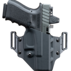 Crucial Concealment Covert OWB Glock 43/43X, Kydex, Black, RH