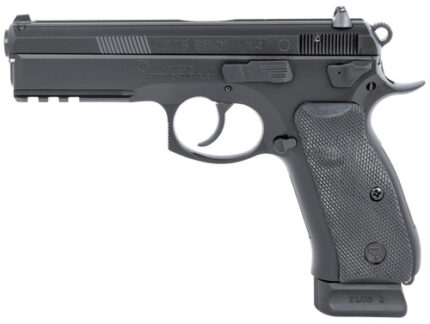 CZ 75 SP-01 Tactical 9mm, 4.6" Barrel, FO Front, Ambi Decocker, Black, 18rd