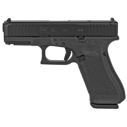 Glock 45 MOS USA 9mm, 4" Barrel, Fixed Sights, Black, 17rd