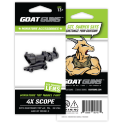 Goat Guns, 4x Optic, Attaches to Goatguns Ar15 Models