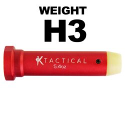 H3 Carbine Buffer (Red) for 5" 556 Pistol Build