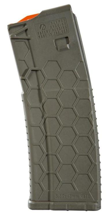 Hexmag AR-15 Magazine, .223/5.56, 30rd, Olive Drab Green