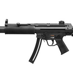 HK MP5 Rifle .22 LR, 16.1" Barrel, 2-Pos Stock, Diopter Rear, Black, 10rd