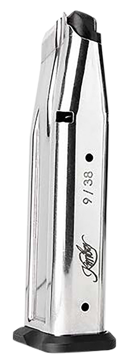 Kimber 2K11 Magazine 9mm, Stainless Steel, Black Base Plate, 17rd